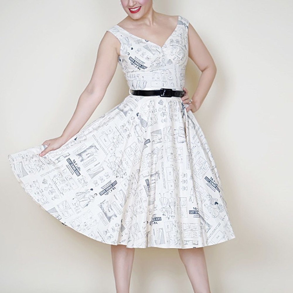 Bernie Dexter Sewing Pattern Dress